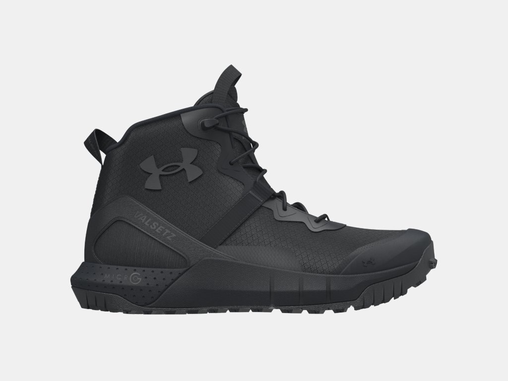 UA Men's Micro G Valsetz Side-Zip Mid Tactical Boots - C.O.P.S. Inc.