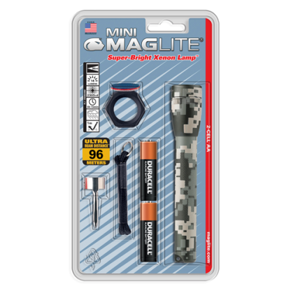 Universal Camo Aa-cell Mini-mag Combo Pack