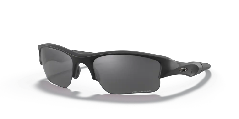 Si Flak Jacket Xlj Matte Black W Gray Polarized Lens C.O.P.S. Inc.