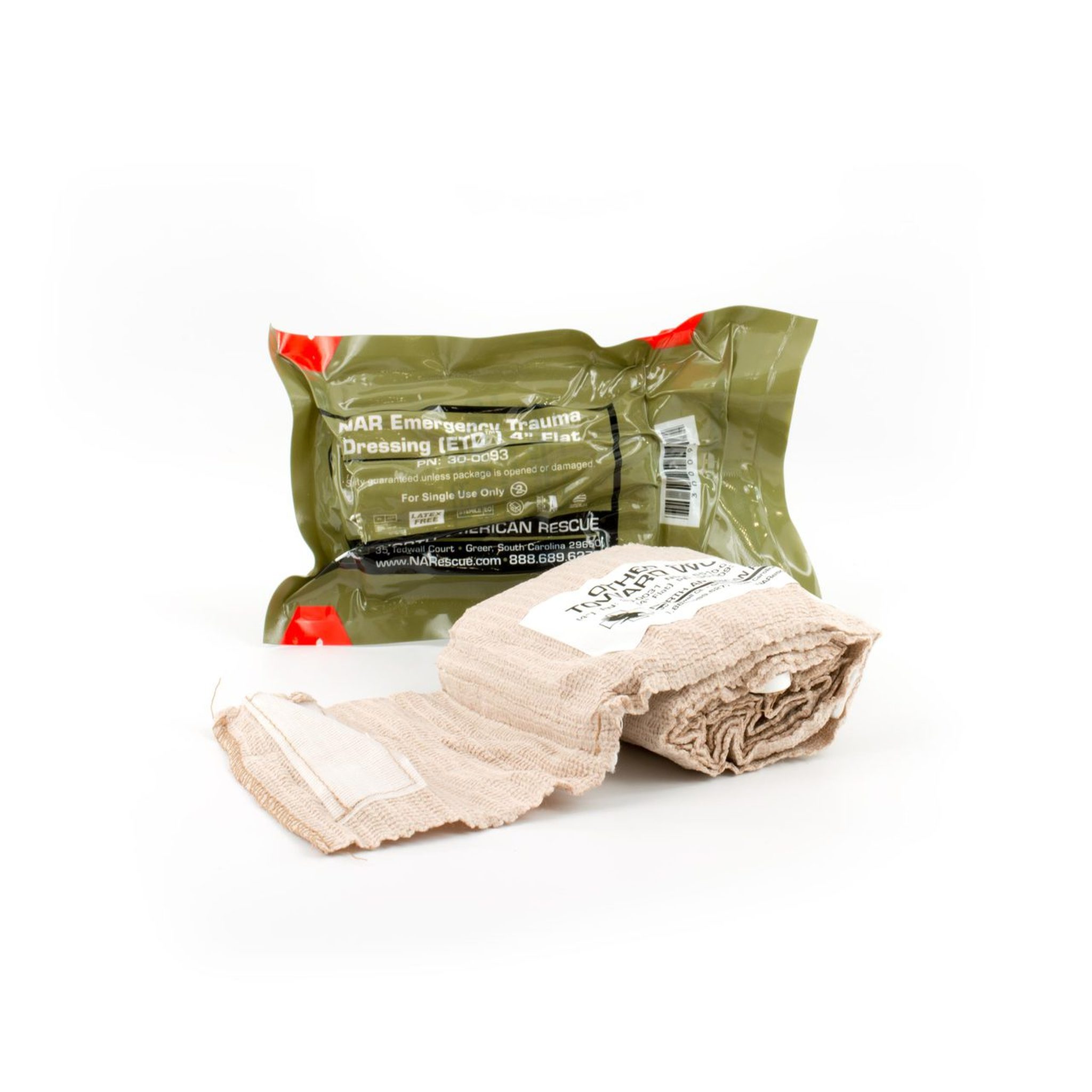 Etd (emergency Trauma Dressing) 4'' Flat Pack