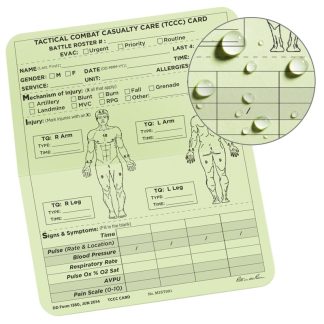 Tccc-mist Combat Cards