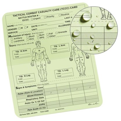 Tccc-mist Combat Cards
