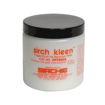 Sirch Kleen Fingerprint Ink Remover Pads