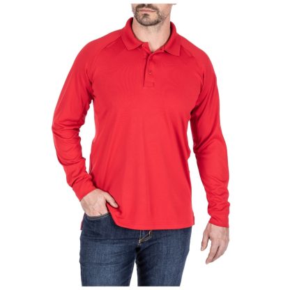 Performance Long Sleeve Polo