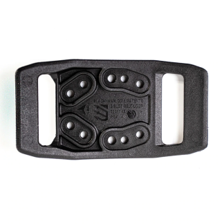 T-series Black 2-slot Belt Loop, Clam