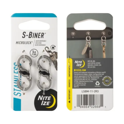 S-biner Stainless Steel Microlock