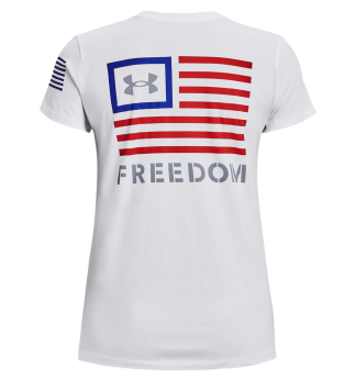 Women's Ua Freedom Banner T-shirt