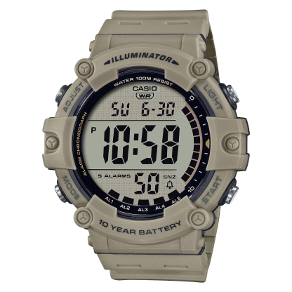 Classic Digital Watch W- 10-year Battery
