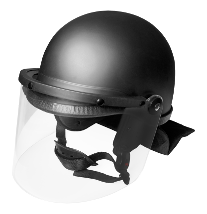 Riot Control Helmet - Abs Shell - Pc Face Shield