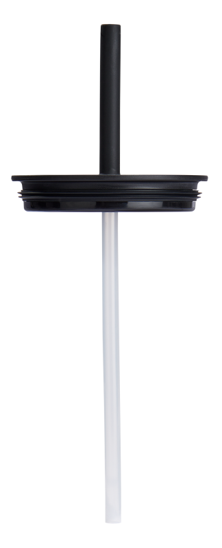 Press-in Straw Lid - Black