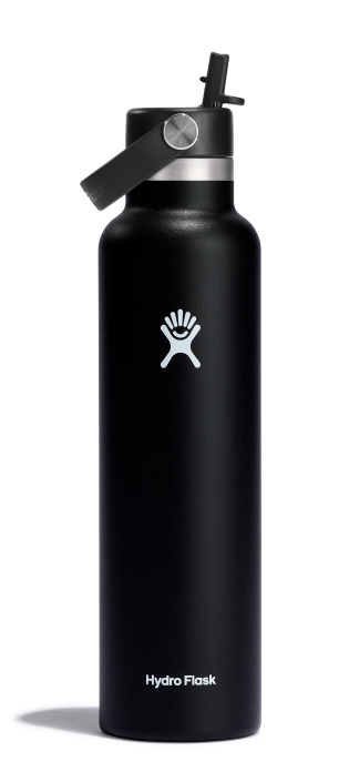 Standard Mouth 24oz Insulated Water Bottle W- Flex Straw