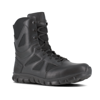 Sublite Cushion Tactical 8'' Boot W- Soft Toe - Black