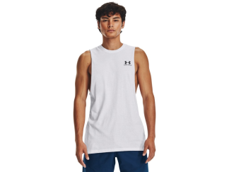 Men's Ua Sportstyle Left Chest Cut-off Tank