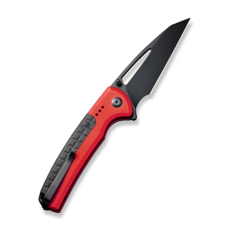 Civivi Sentinel Strike Flipper & Thumb Stud & Button Lock Knife Aluminum & Frn Handle (3.7" K110 Blade) C22025b-1