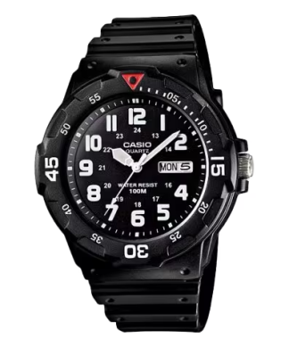 Classic Dive Style Resin Analog Watch