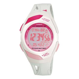 Women's Mid-size Running Watch W- 60-lap Memory