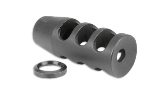 Ar-15 5.56-.223 Muzzle Brake, 1-2x28 Threads