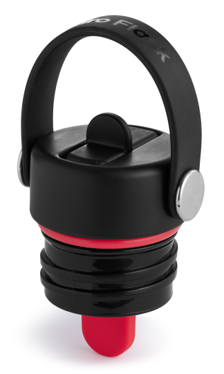 Standard Mouth Flex Straw Cap - Black