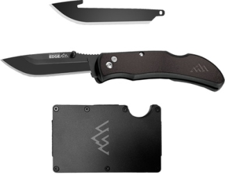 Outdoor Edge 3" Razor Carry + Wallet(2 Blades)