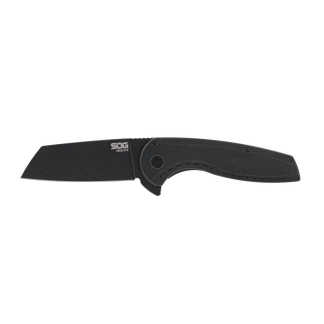 Sog Aegis Flk 2.0 Frame Lock 14-41-04-43 Blackwash Stainless Steel Wharncliffe Pocket Knife