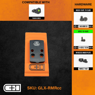 Optics Adapter Plate - For Glock 43x-48 Mos V4 Mil-leo