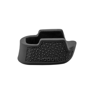 Overmolded Rubber Grip Extension Base Pad (for 12-round Magazines) - Black