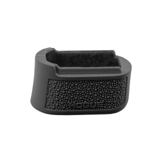 Overmoldedrubber Grip Extension Base Pad (for 15-round Magazines) - Black