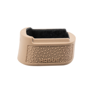 Overmoldedrubber Grip Extension Base Pad (for 15-round Magazines) - Fde