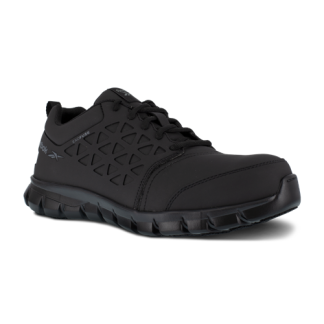Sublite Cushion Work Athletic Work Shoe w/ Composite Toe - Black