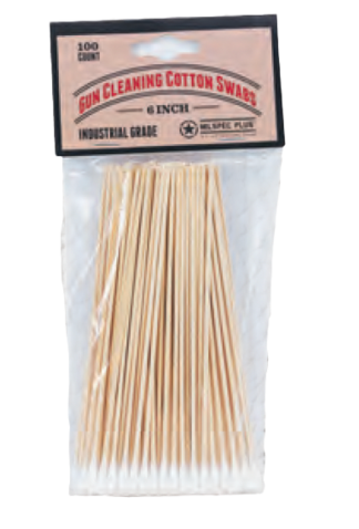 Industrial Cotton Tip Swabs, 100-pack