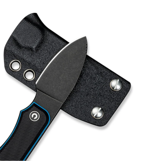 Civivi Baby Banter Fixed Blade Knife Black - Blue G10 Handle