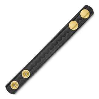 3-4" Basketweave Leather Belt Keeper
