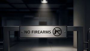 firearm ban in security hall