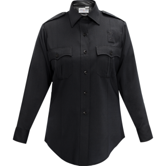 Justice Women's Long Sleeve Shirt - Lapd Navy