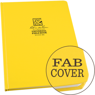 Hard-cover Notebook - 8.75 X 11.25