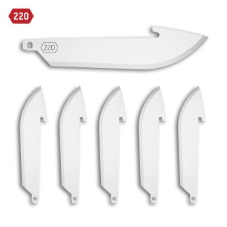2.2 Drop-point Blade Pack (6 Blades)